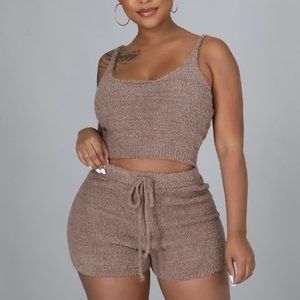 Feeling Myself Terry Short Set